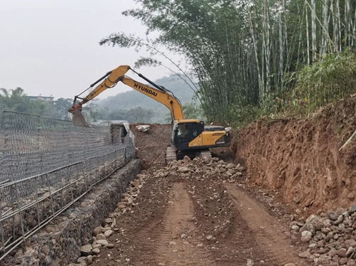 搶抓施工黃金期 龍溪口庫區沐溪河旅游航道建設工程加速推進